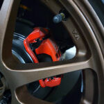 Calipers in Cerakote Stoplight Red C-143