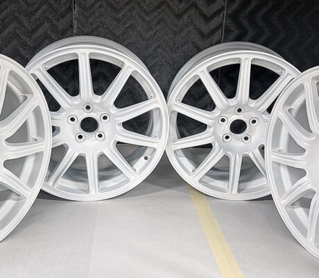 WRX BBS Wheels - Cerakote Stormtrooper White H-297
