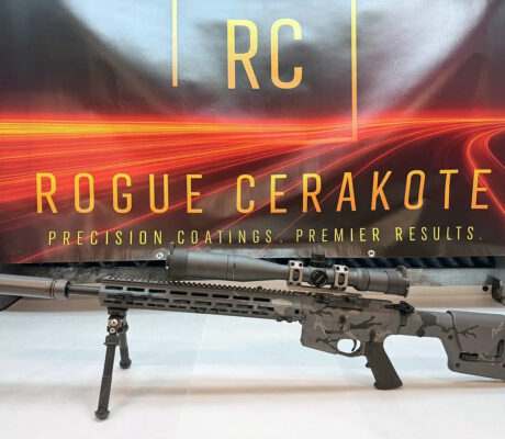 Custom V-Seven AR-15 - Cerakote Camouflage Finish